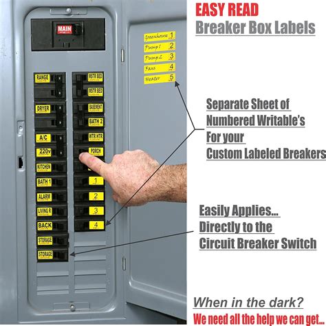 breakers for electrical box|electrical breaker box labeling chart.